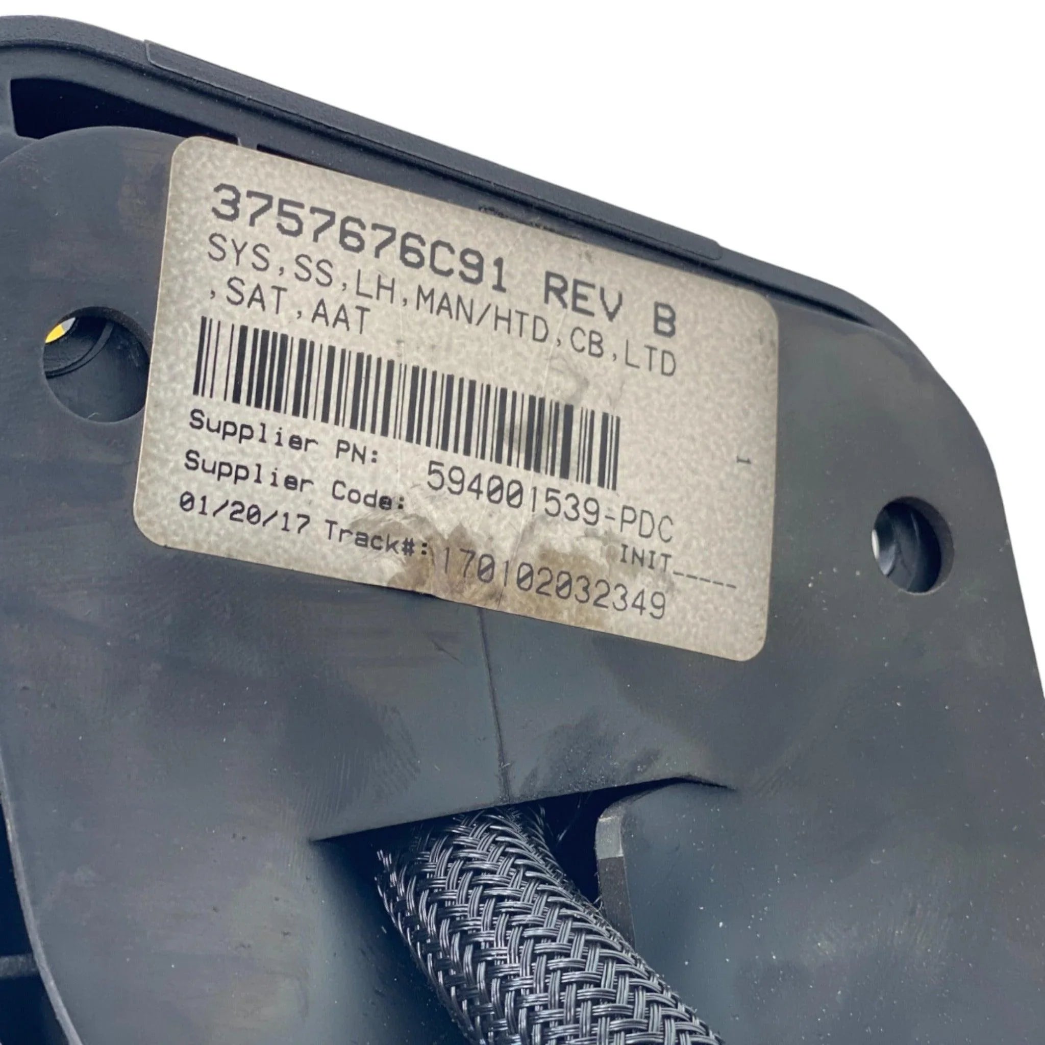 3757676C91 Genuine International Left Side Mirror Assembly