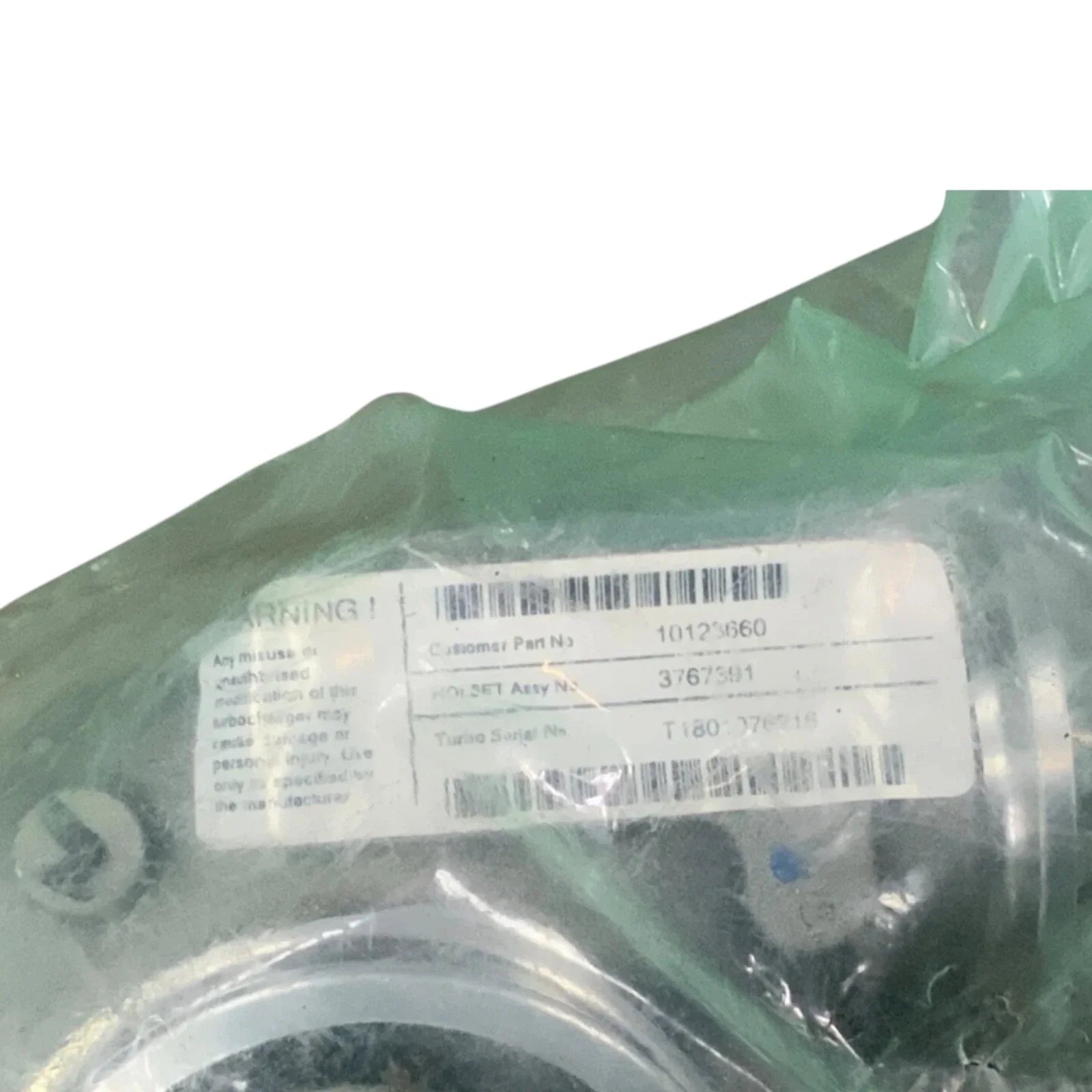 3767391 Genuine Holset Turbocharger Model HX27W