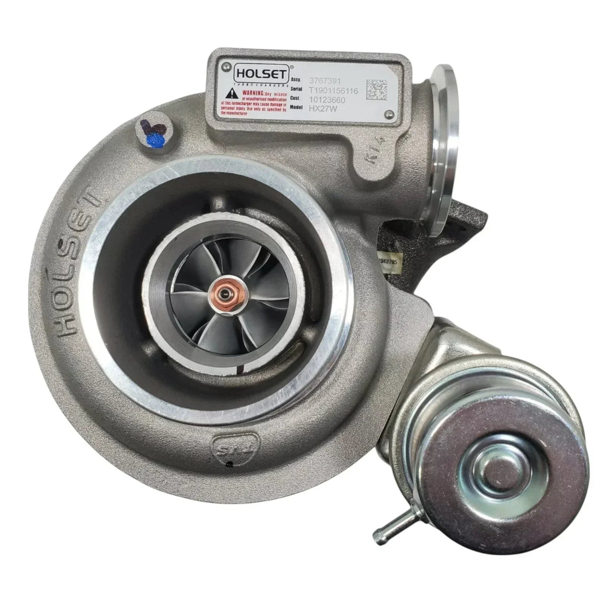 3767391 Genuine Holset Turbocharger Model HX27W