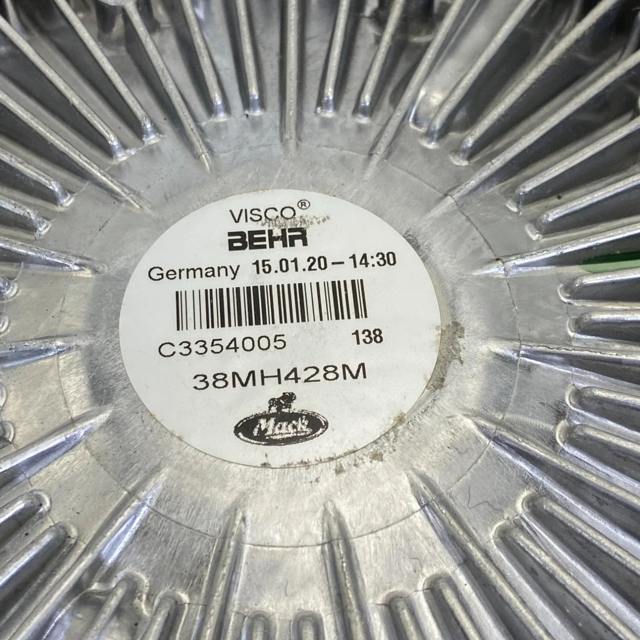 376791181 Genuine Mack Fan Clutch For Volvo Mp8