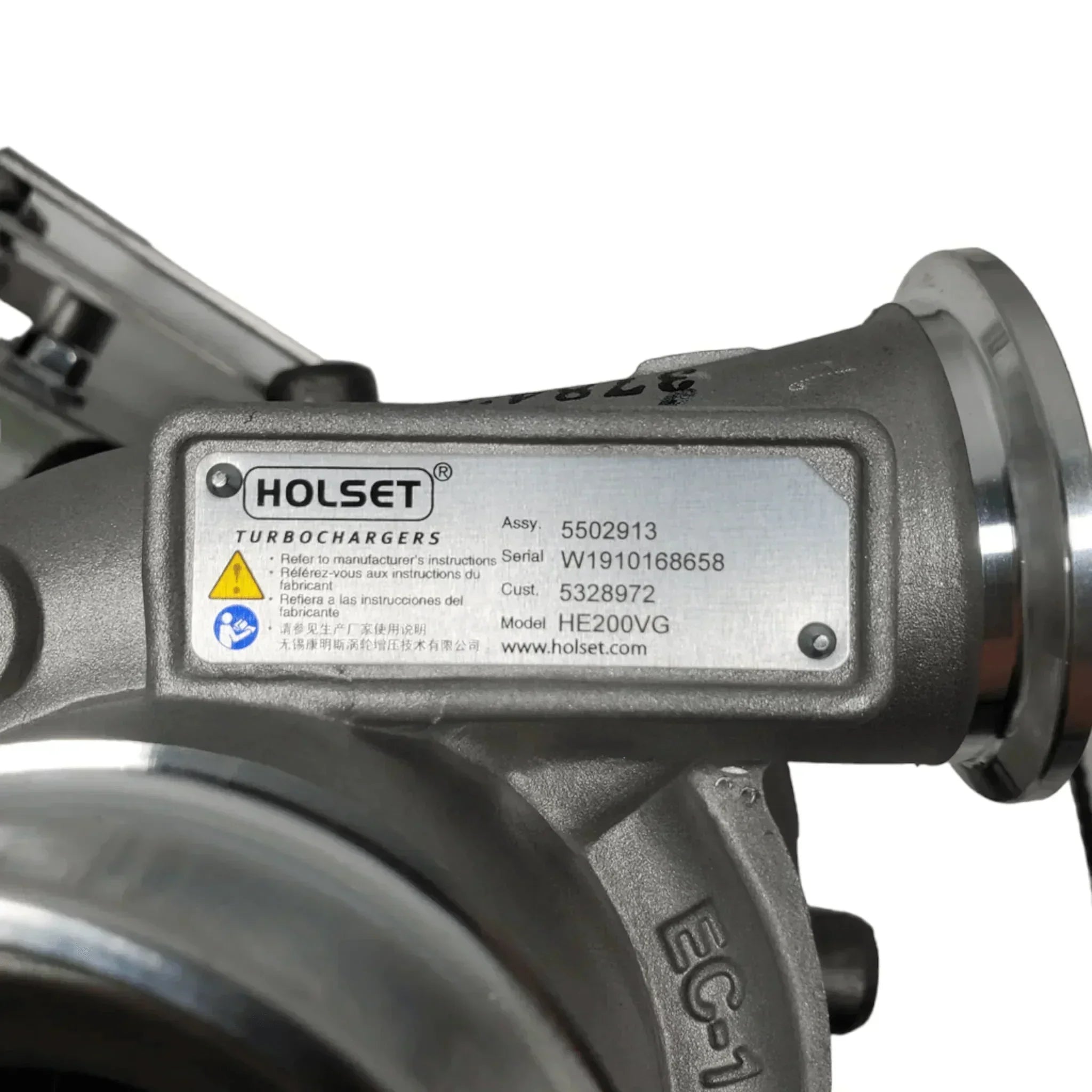 3786363 Genuine Cummins He200Vg Turbocharger