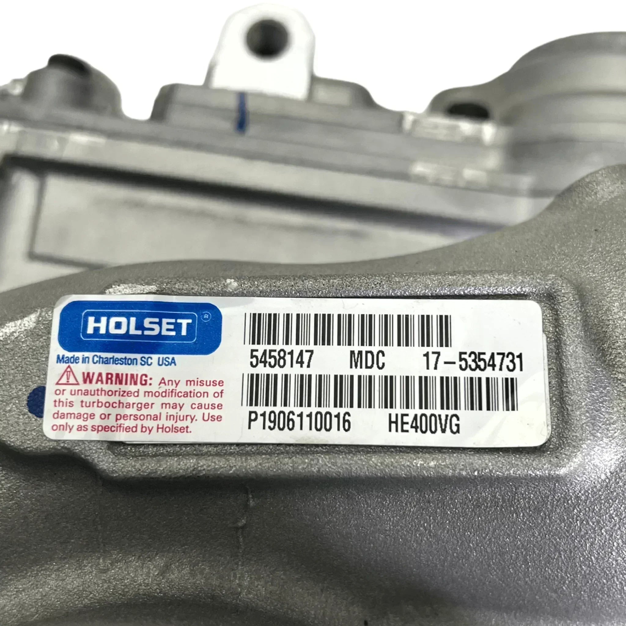 3790310 Genuine Cummins Turbocharger HE400VG
