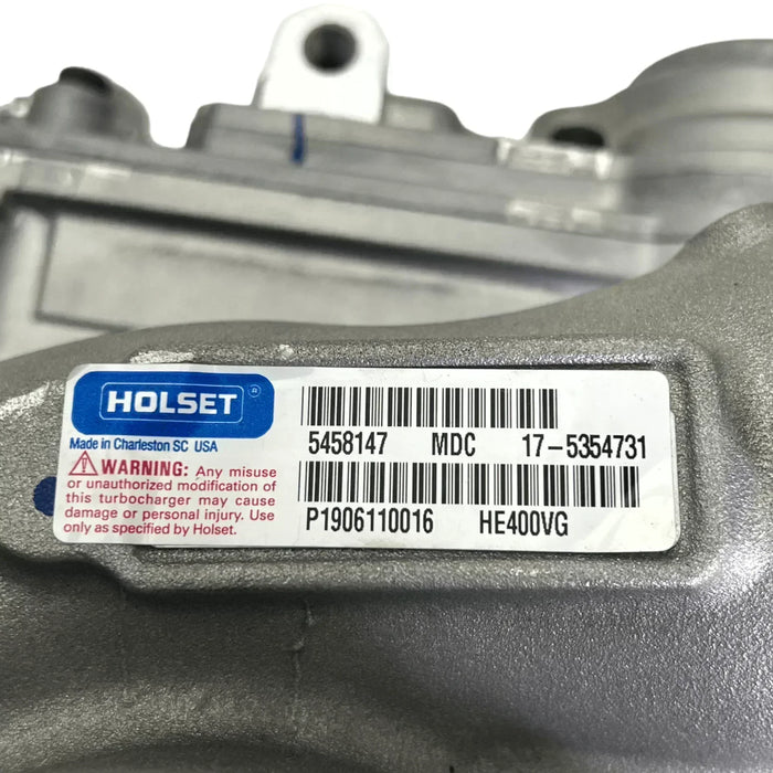 3790310 Genuine Cummins Turbocharger HE400VG