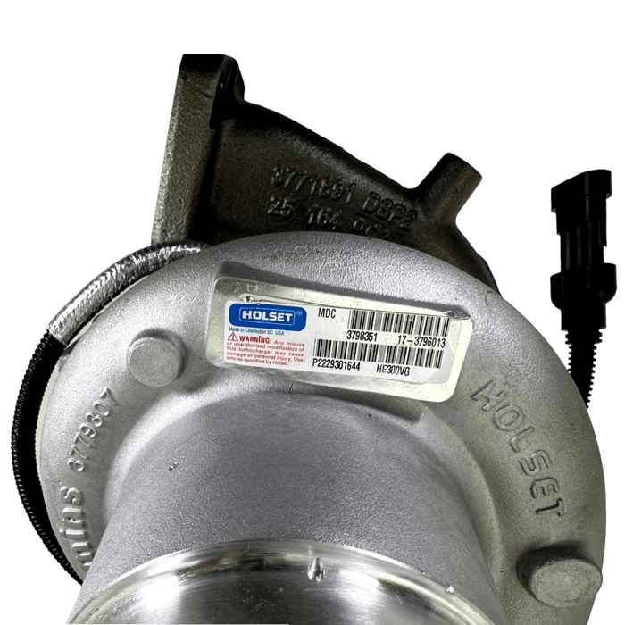 3798351NX Genuine Cummins Turbocharger HE351VE - ADVANCED TRUCK PARTS