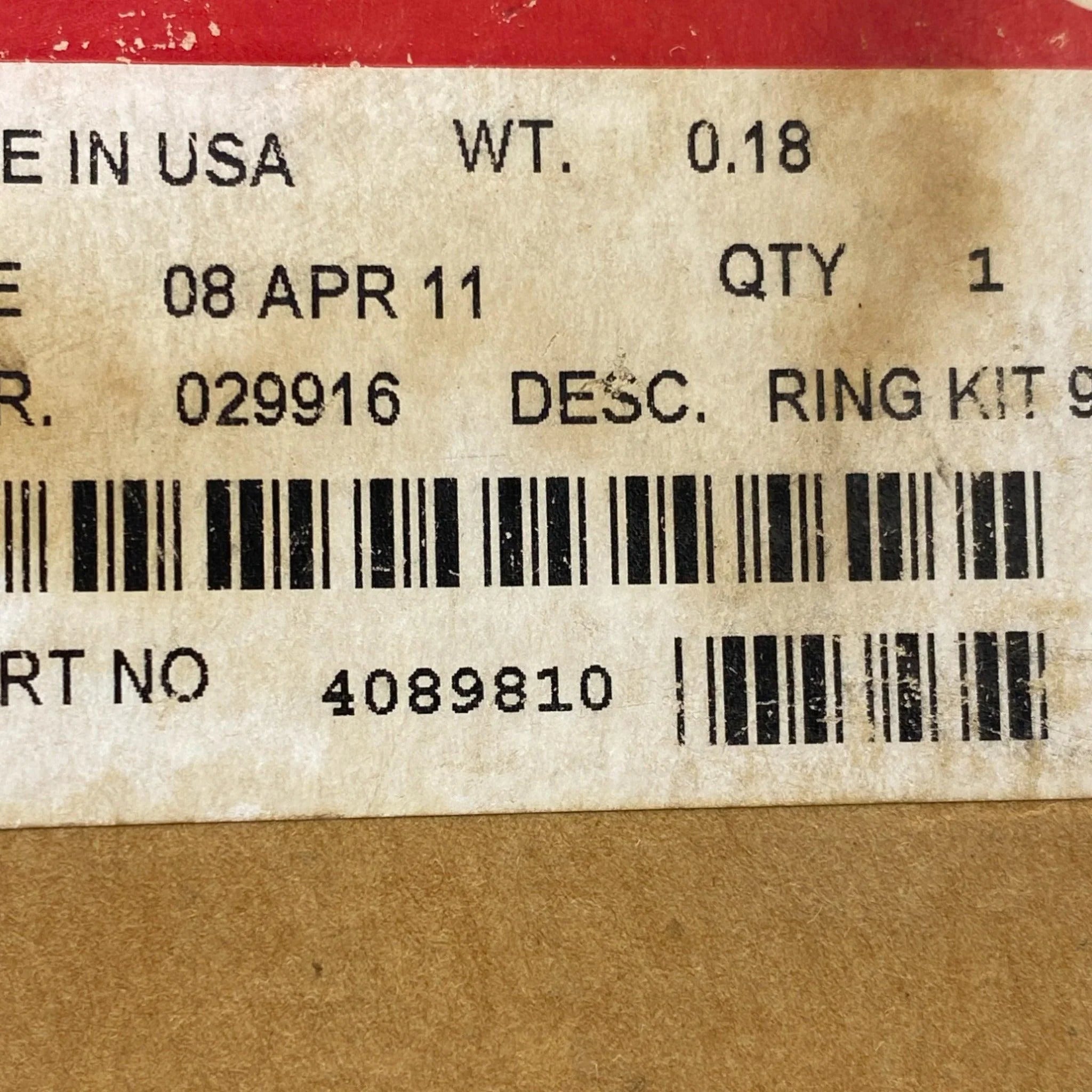 3801056 Genuine Cummins Piston Ring Set