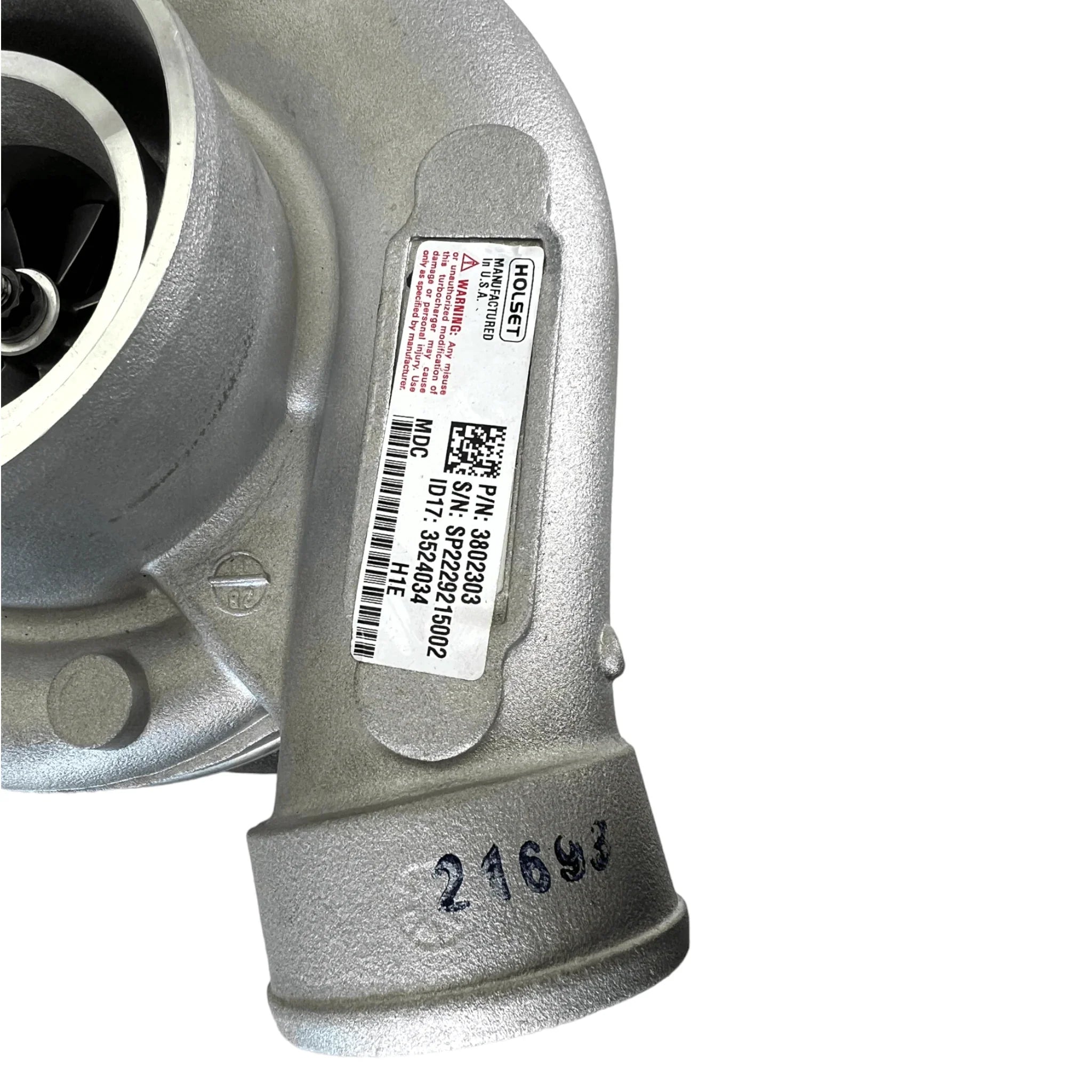3802303 Genuine Cummins Turbocharger H1E For Cummins 6Bt 6Ct 8.3L
