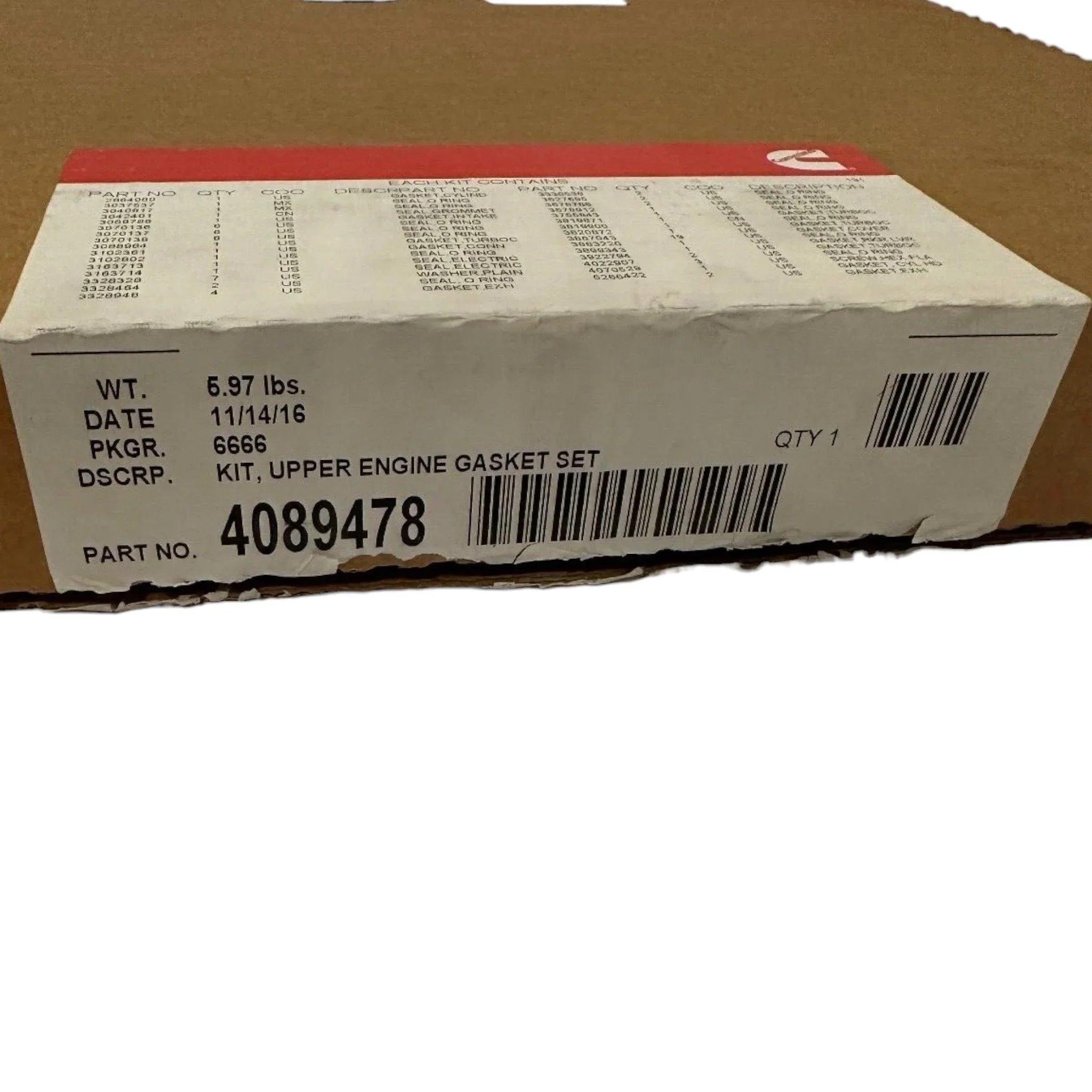 3803293 Genuine Cummins Engine Gasket Set