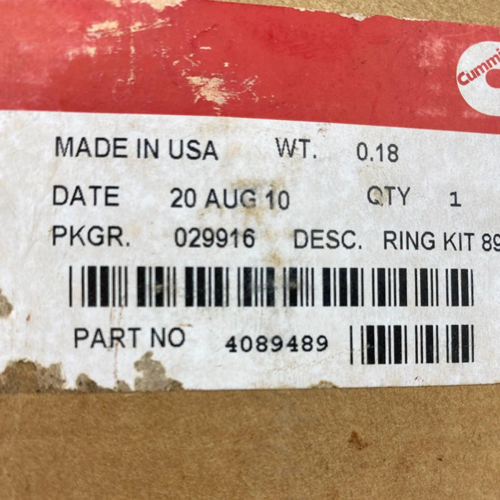 3804500 Genuine Cummins Piston Ring Set