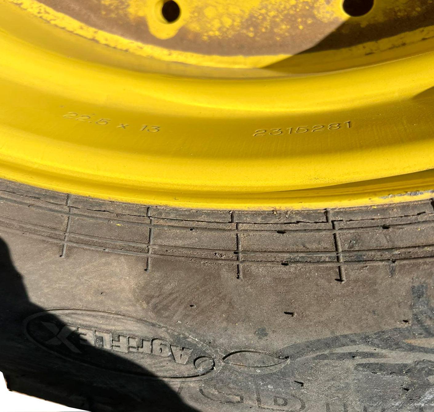 38110121 Genuine Alliance Agriflex 381 Farm Tire 445/50 R22.5 With Rim