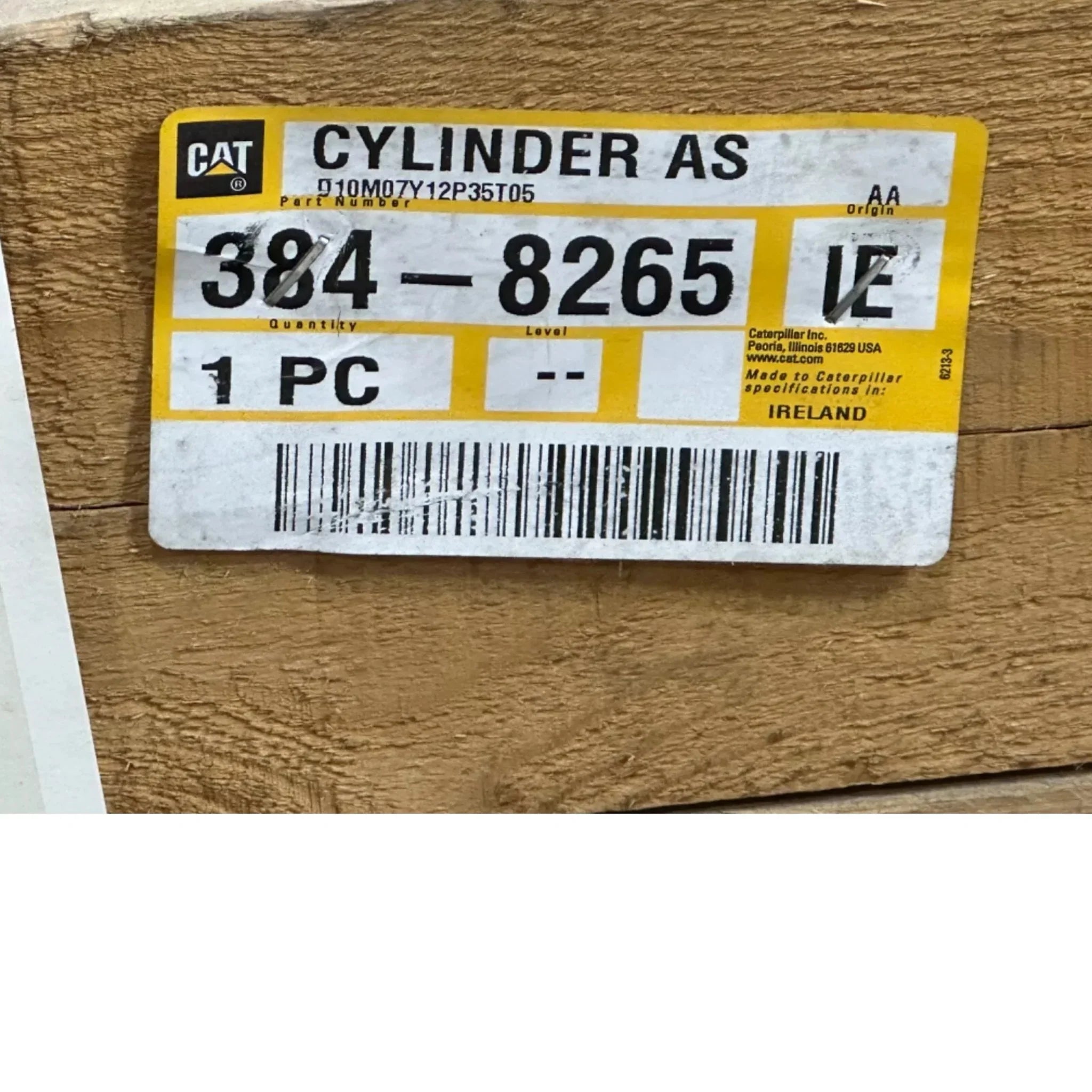 3848265 Caterpillar Hydraulic Cylinder