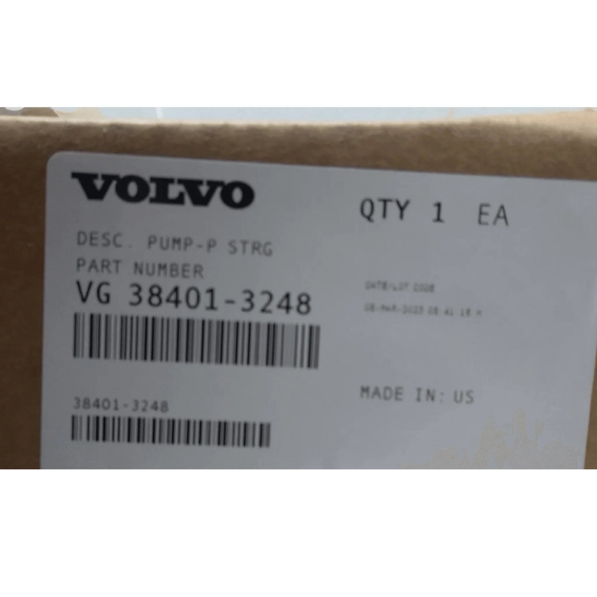 38401-3248 Genuine Volvo Power Steering Pump - Truck To Trailer