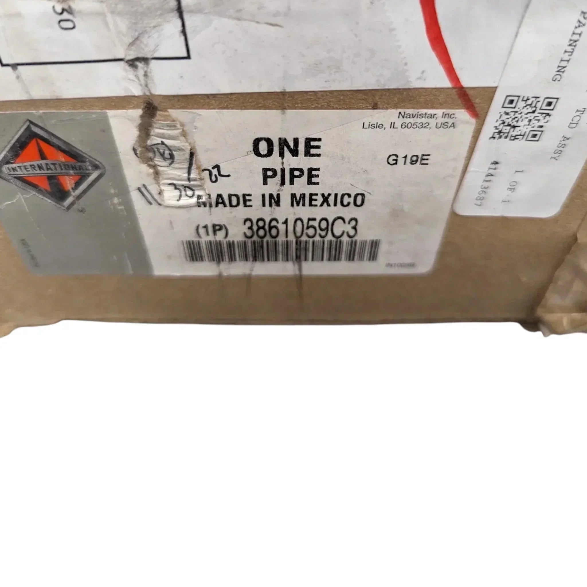 3861059C1 Genuine International Exhaust Pipe Diffuser