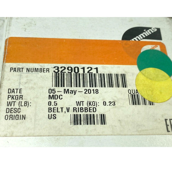 3863814 Genuine Cummins V Ribbed Belt