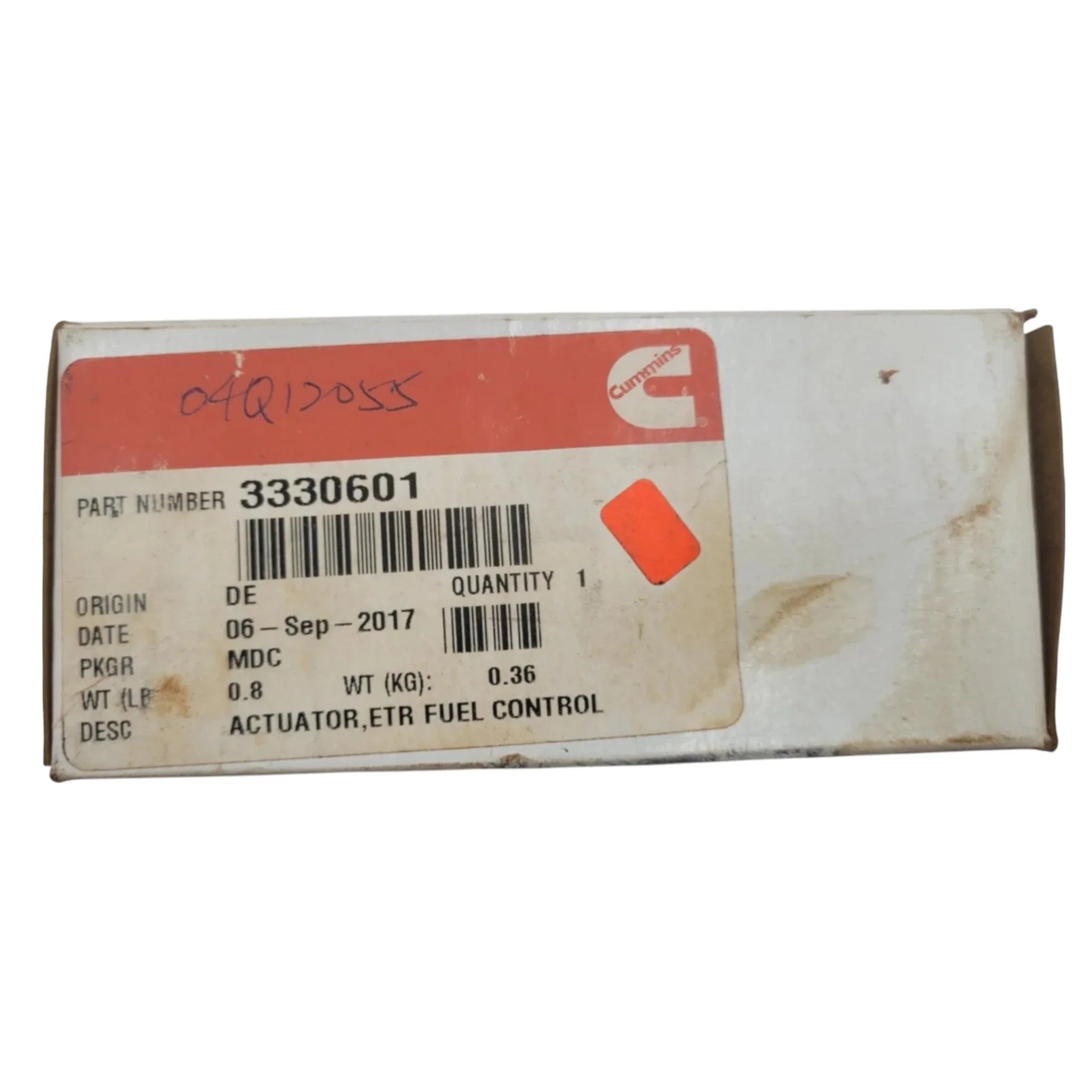 3865310 Genuine Cummins Fuel Control Actuator