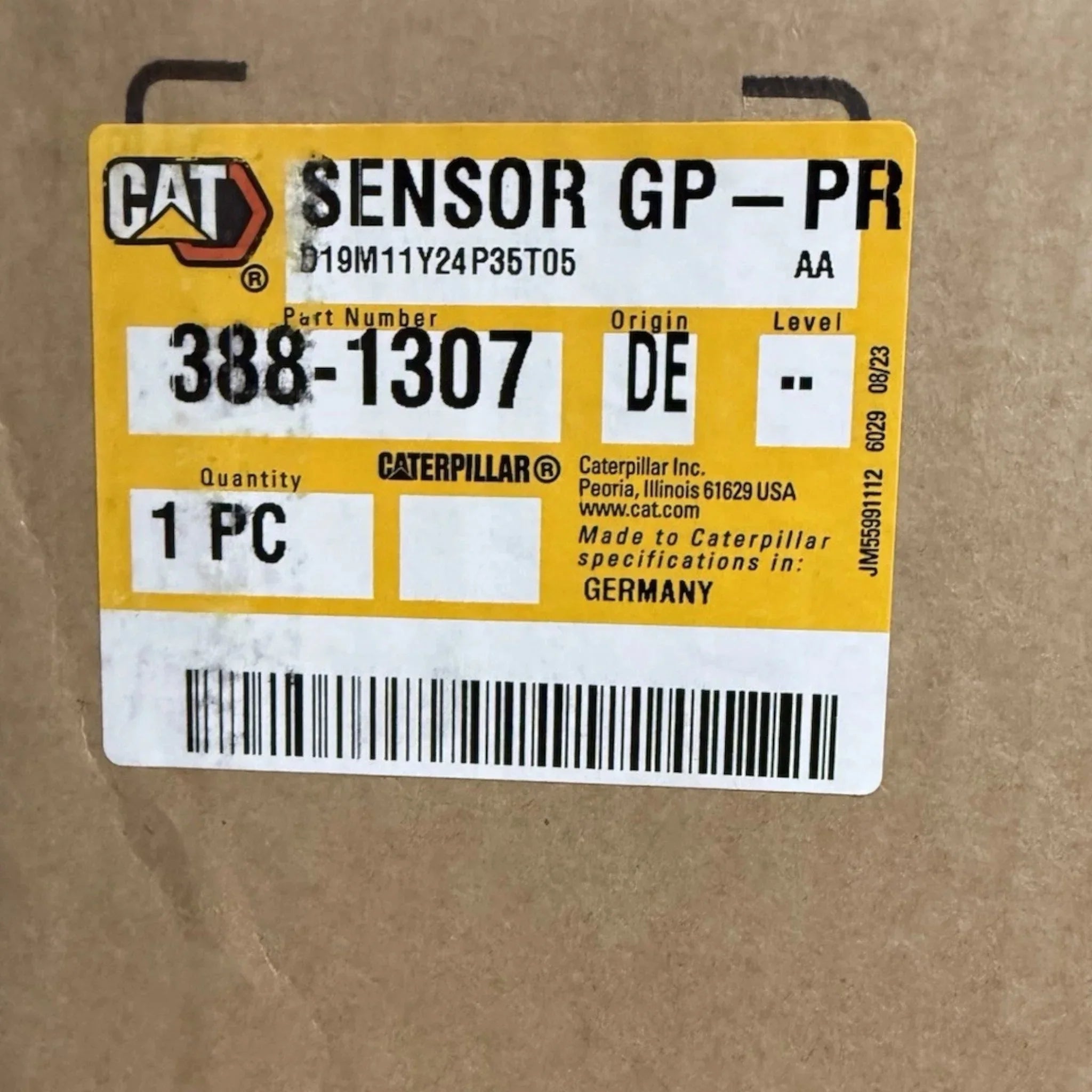 388-1307 CAT Gas Pressure Control Sensor