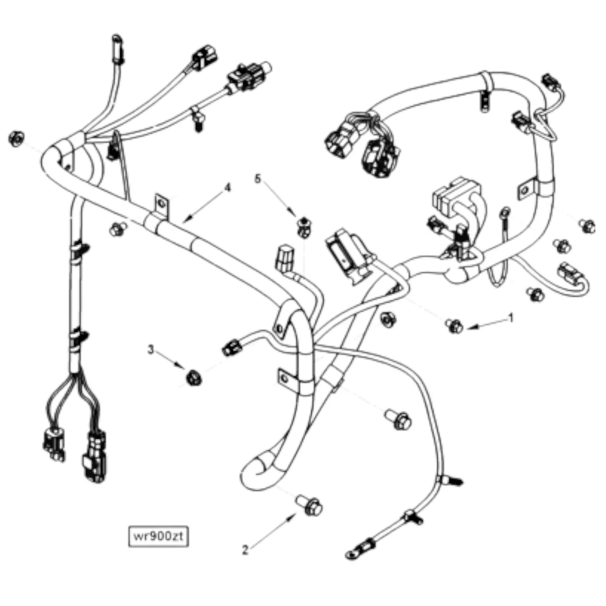 3934387 Genuine Cummins Wiring Harness