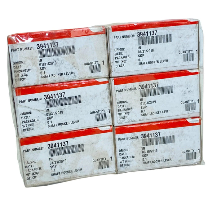 3941137 Genuine Cummins Rocker Lever Shaft Set Of 6