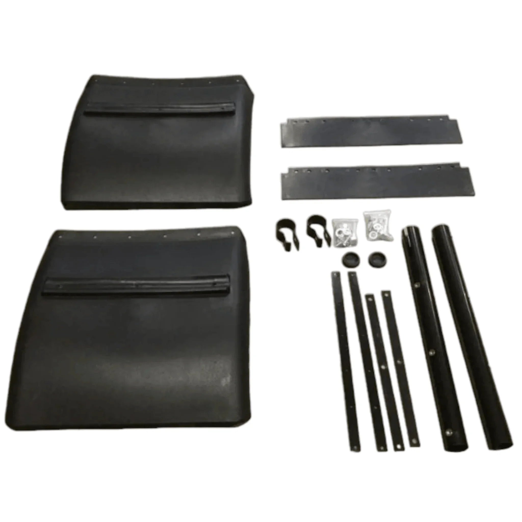 3946162 Genuine Volvo Quarter Fender Kit Black Plastic - Truck To Trailer