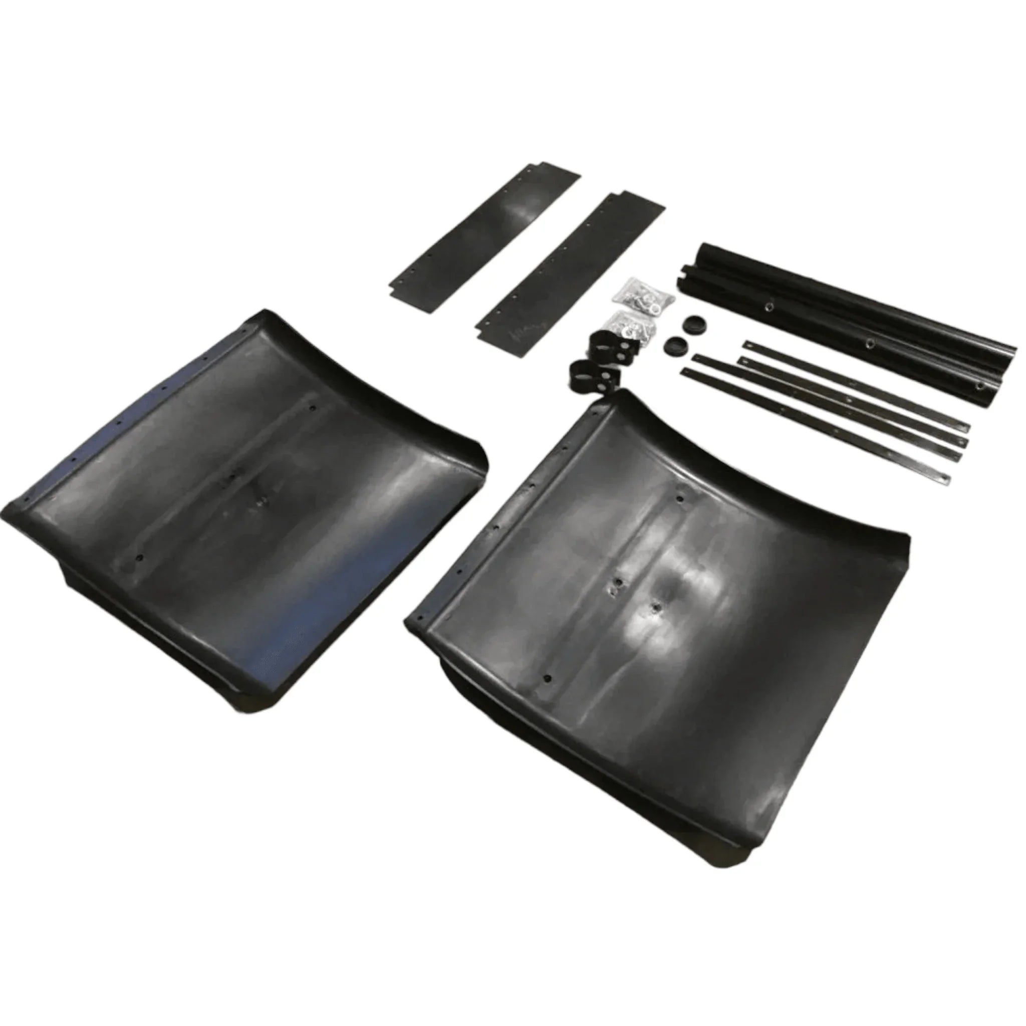 3946162 Genuine Volvo Quarter Fender Kit Black Plastic - Truck To Trailer