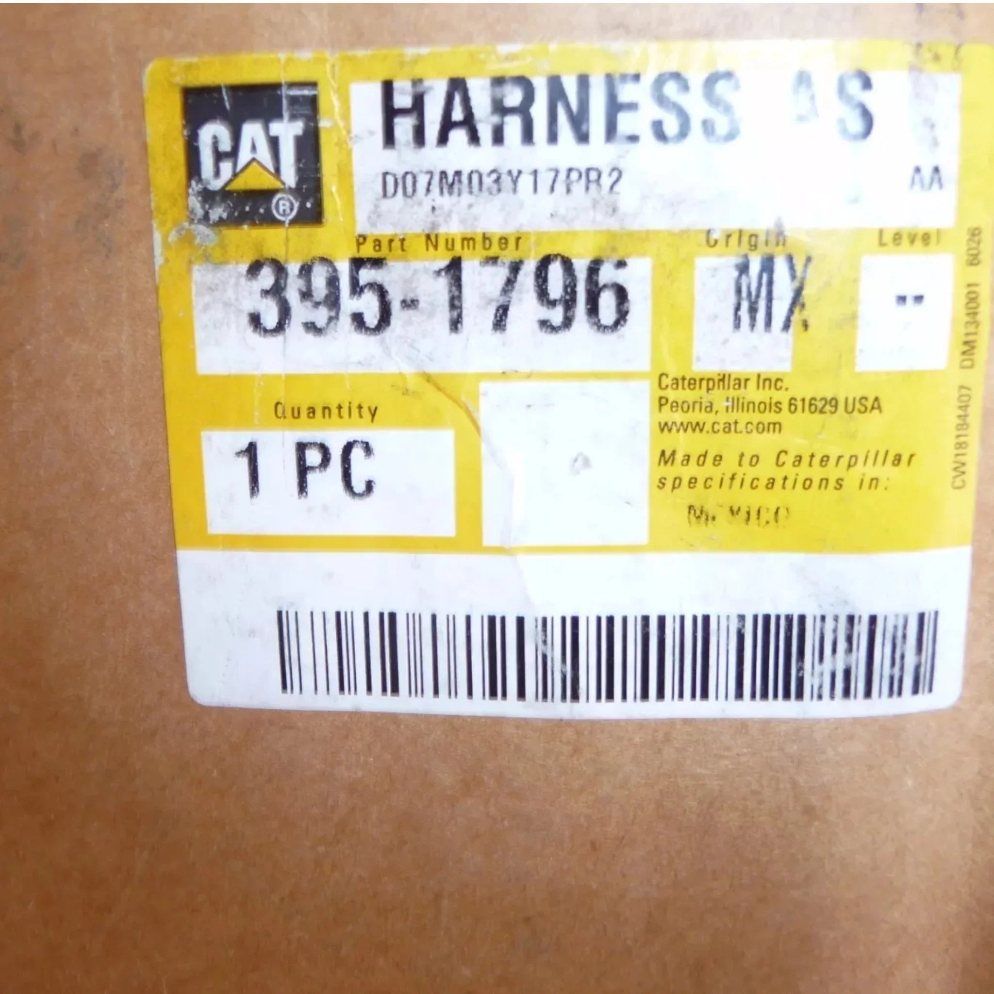 3951796 CAT Harness AS