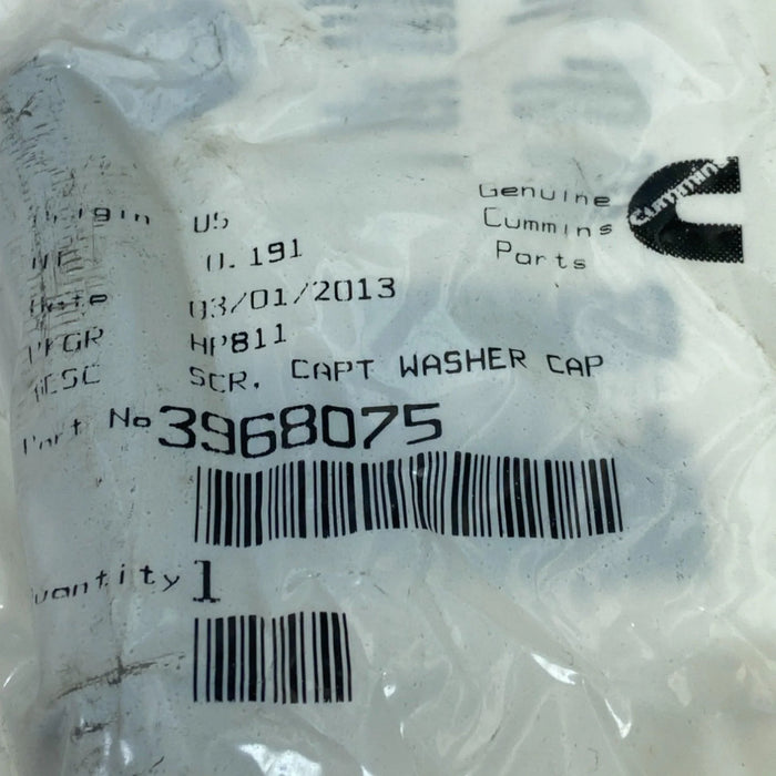3954863 Genuine Cummins Captive Washer Cap Screw