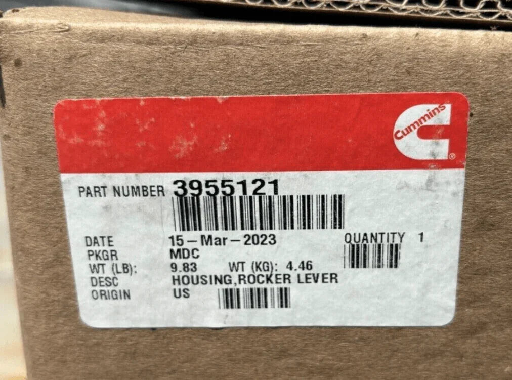 3955121 Genuine Cummins Rocker Lever Housing