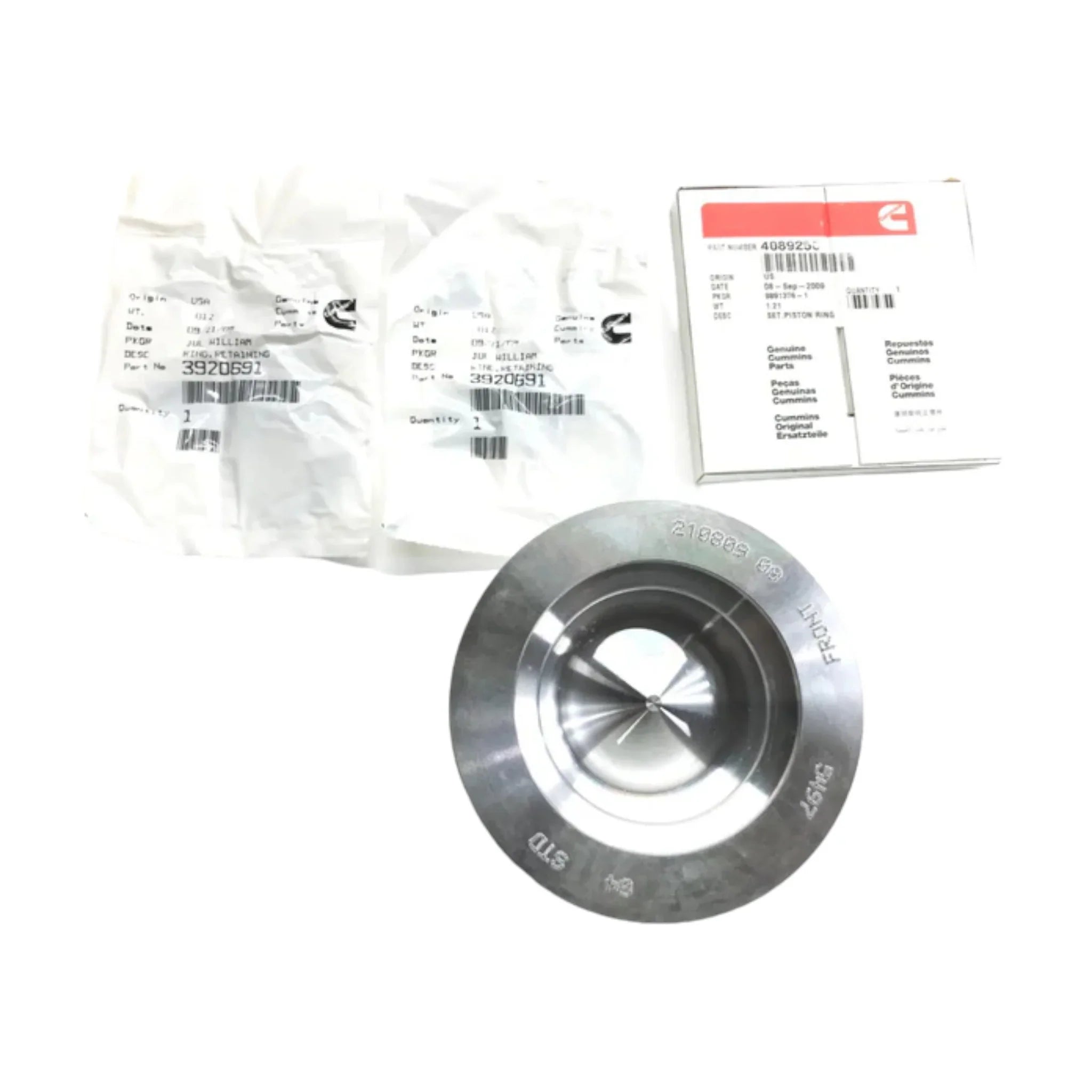 3965497 Genuine Cummins Engine Piston Kit