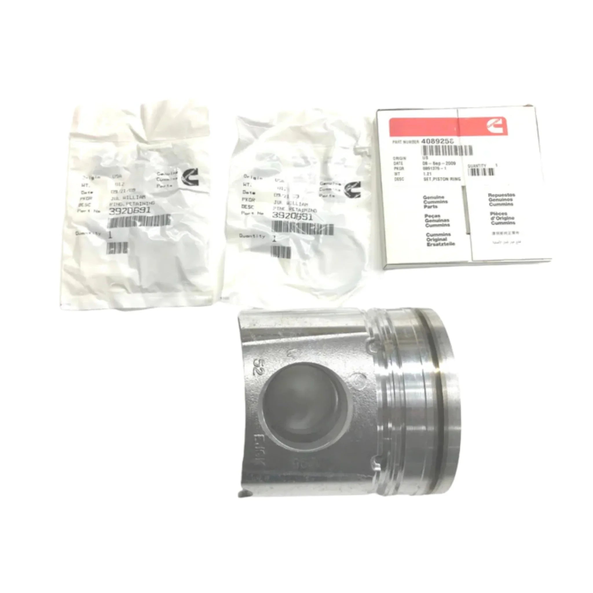 3965497 Genuine Cummins Engine Piston Kit