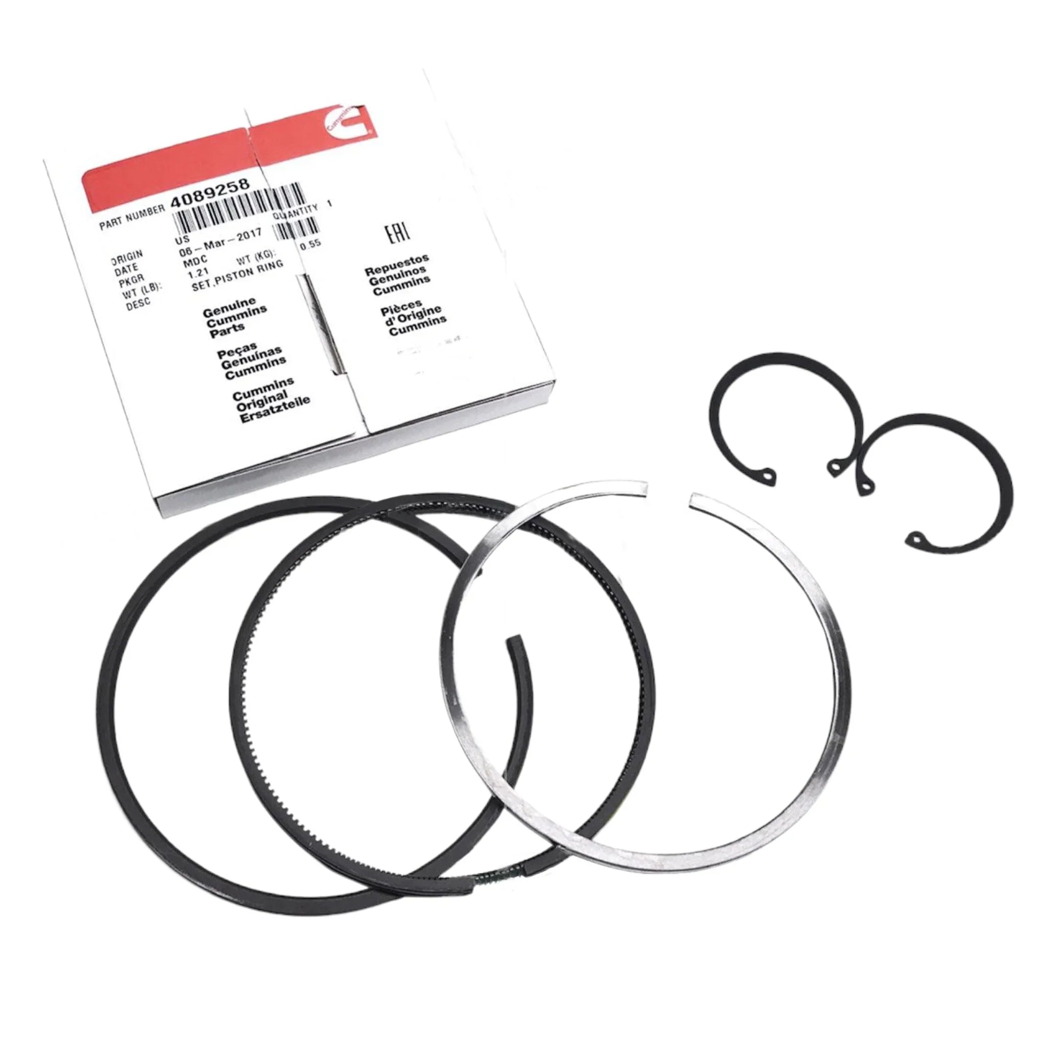 3965497 Genuine Cummins Engine Piston Kit