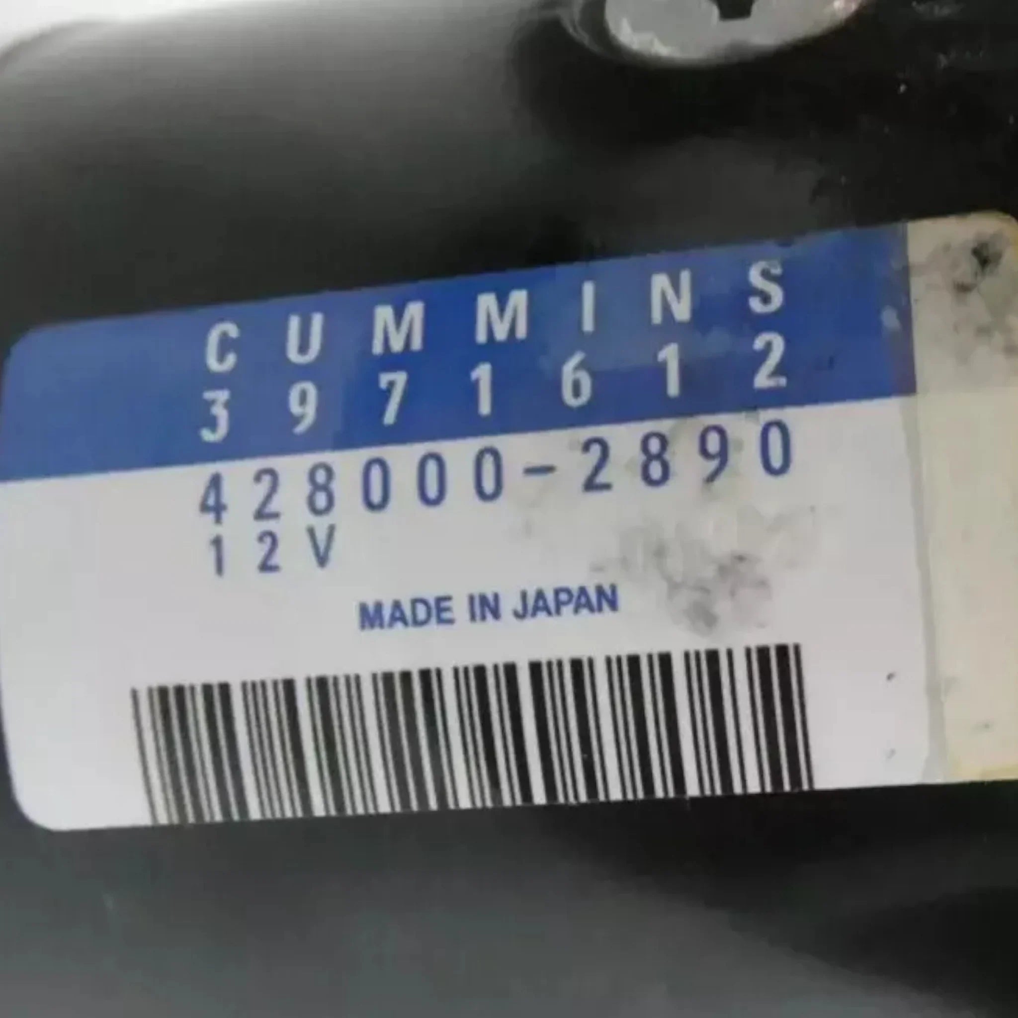 3971612RX Genuine Cummins Starter Motor 12V