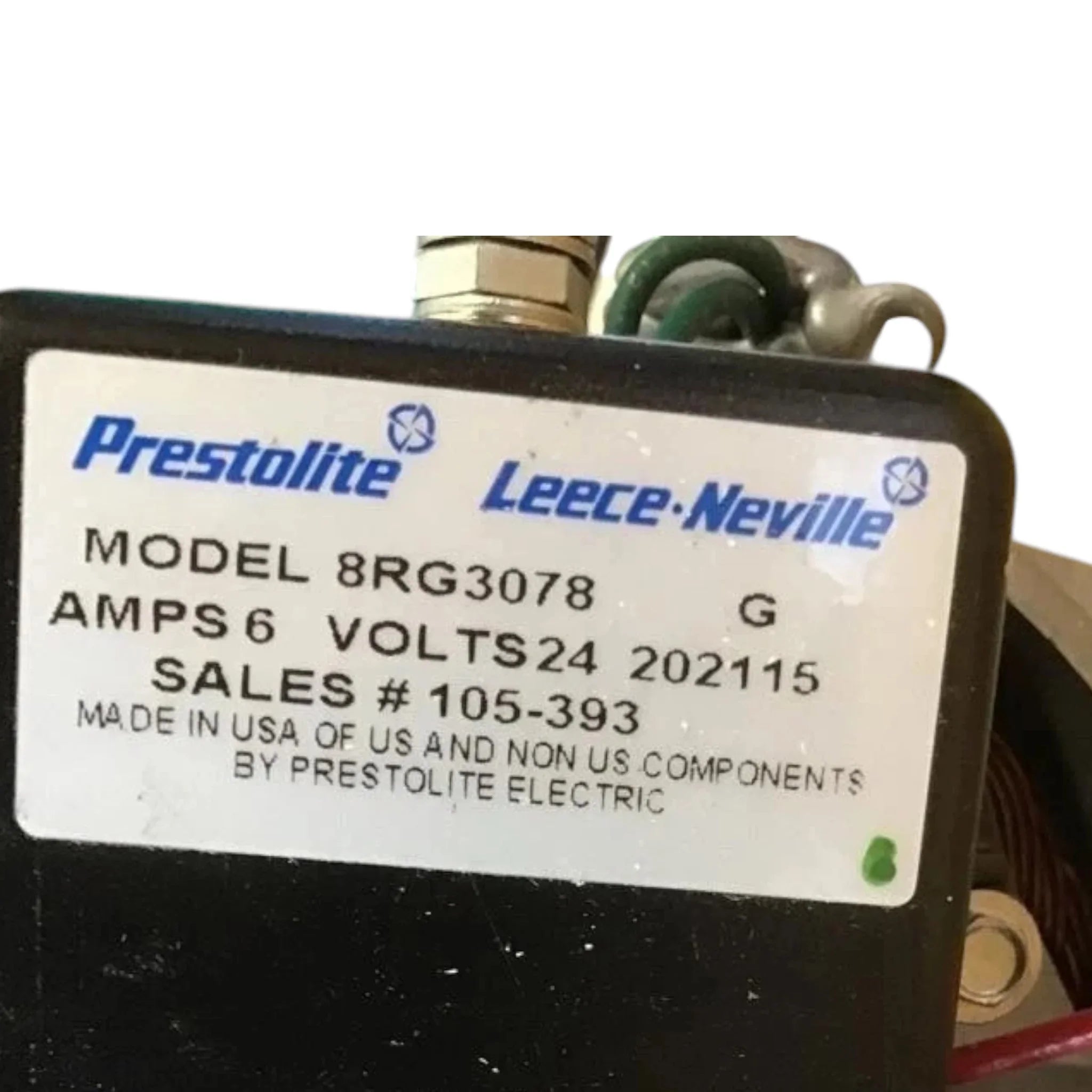 3975140RX Genuine Cummins Alternator 24V 140A