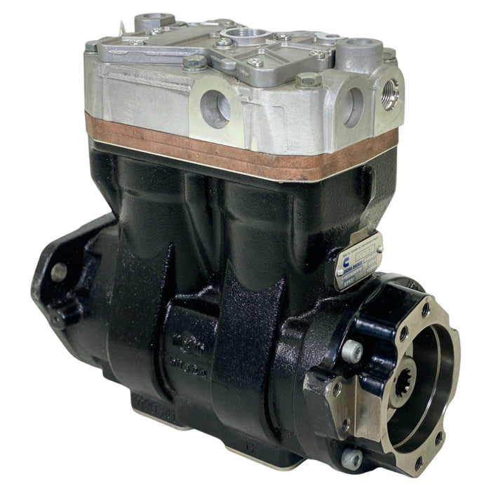 3977147 Genuine Cummins Air Compressor 2 Cylinder - ADVANCED TRUCK PARTS