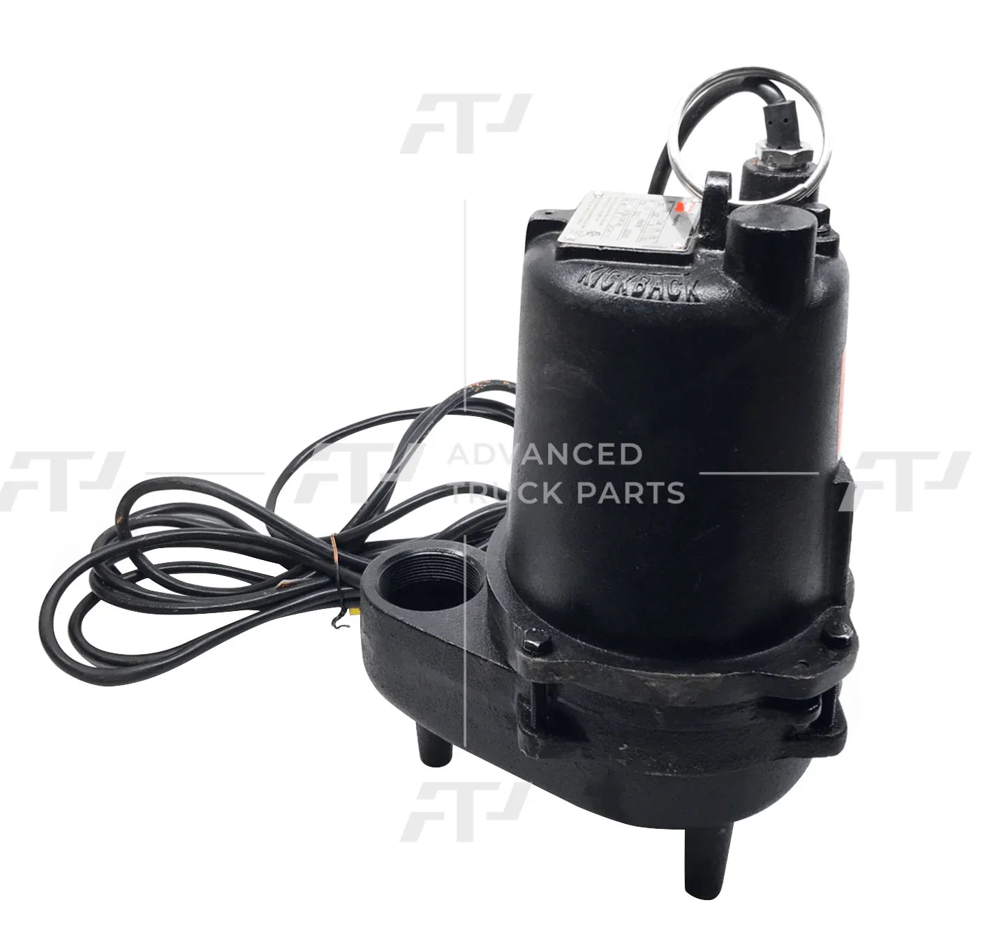 3Bb88 Dayton Automatic Submersible Sewage Pump 1/2 Hp 12 Amps 1 Phase