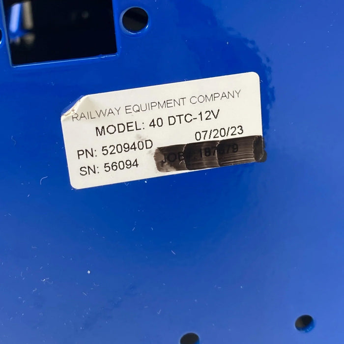 40 DTC-12 Cragg Railcharger Railway Equipment DTC Charger