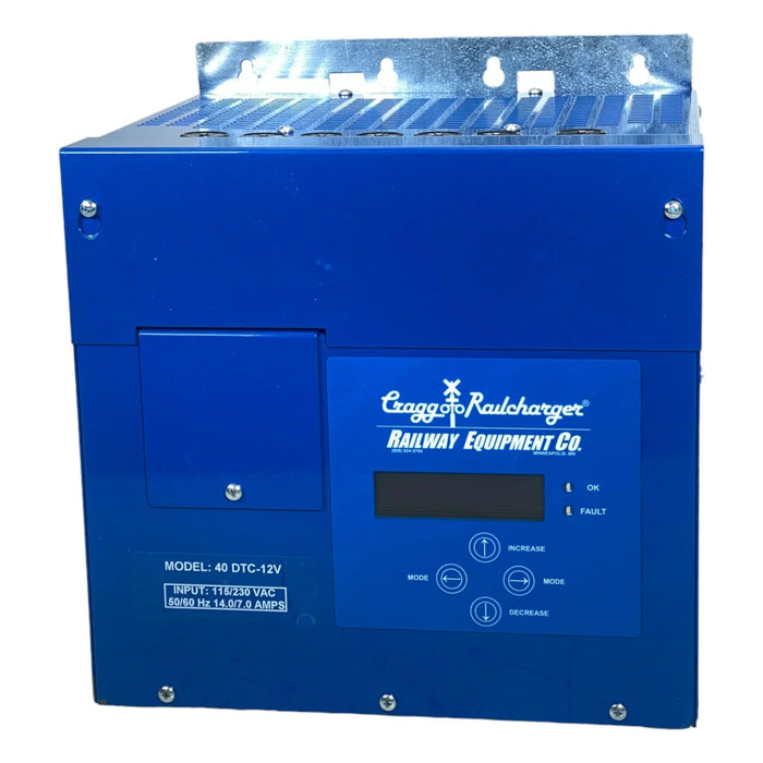 40 DTC-12 Cragg Railcharger Railway Equipment DTC Charger