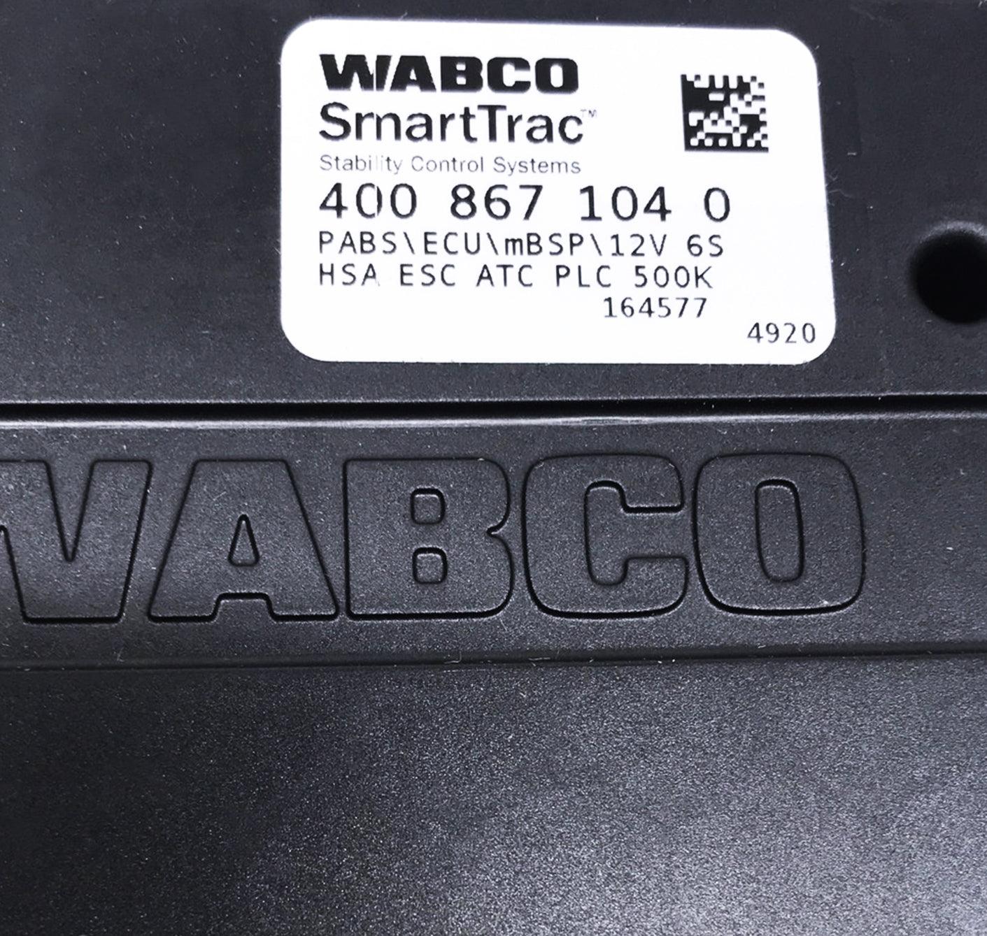 400 867 104 0 Genuine Wabco® Pabs-Ecu Mbsp 12V 6S Hsa Esc Atc Plc 500K - ADVANCED TRUCK PARTS