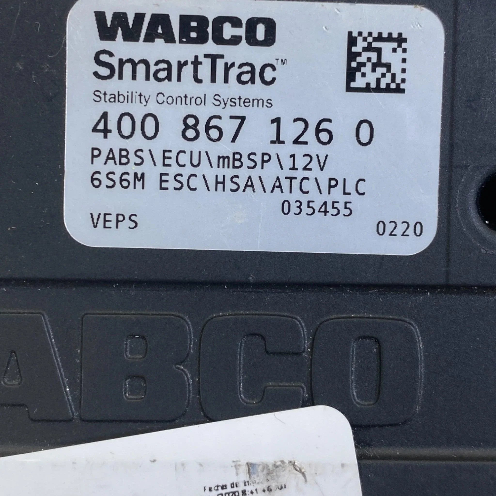 400 867 126 0 Genuine Wabco Smarttrac Antilock Brakes