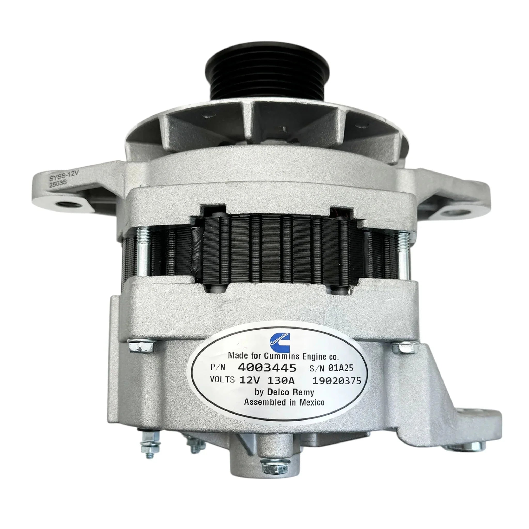 4003445RX Genuine Cummins Alternator