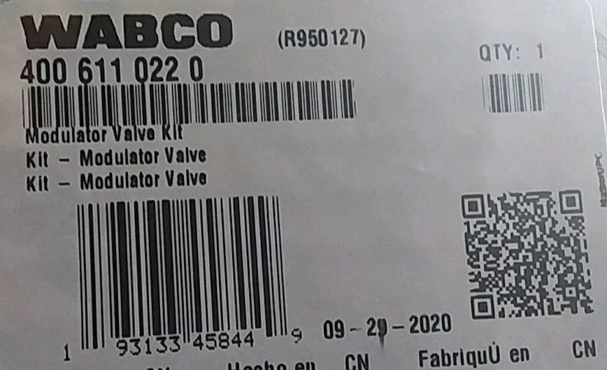 S400 850 053 0 Genuine Wabco Modulator Valve Kit