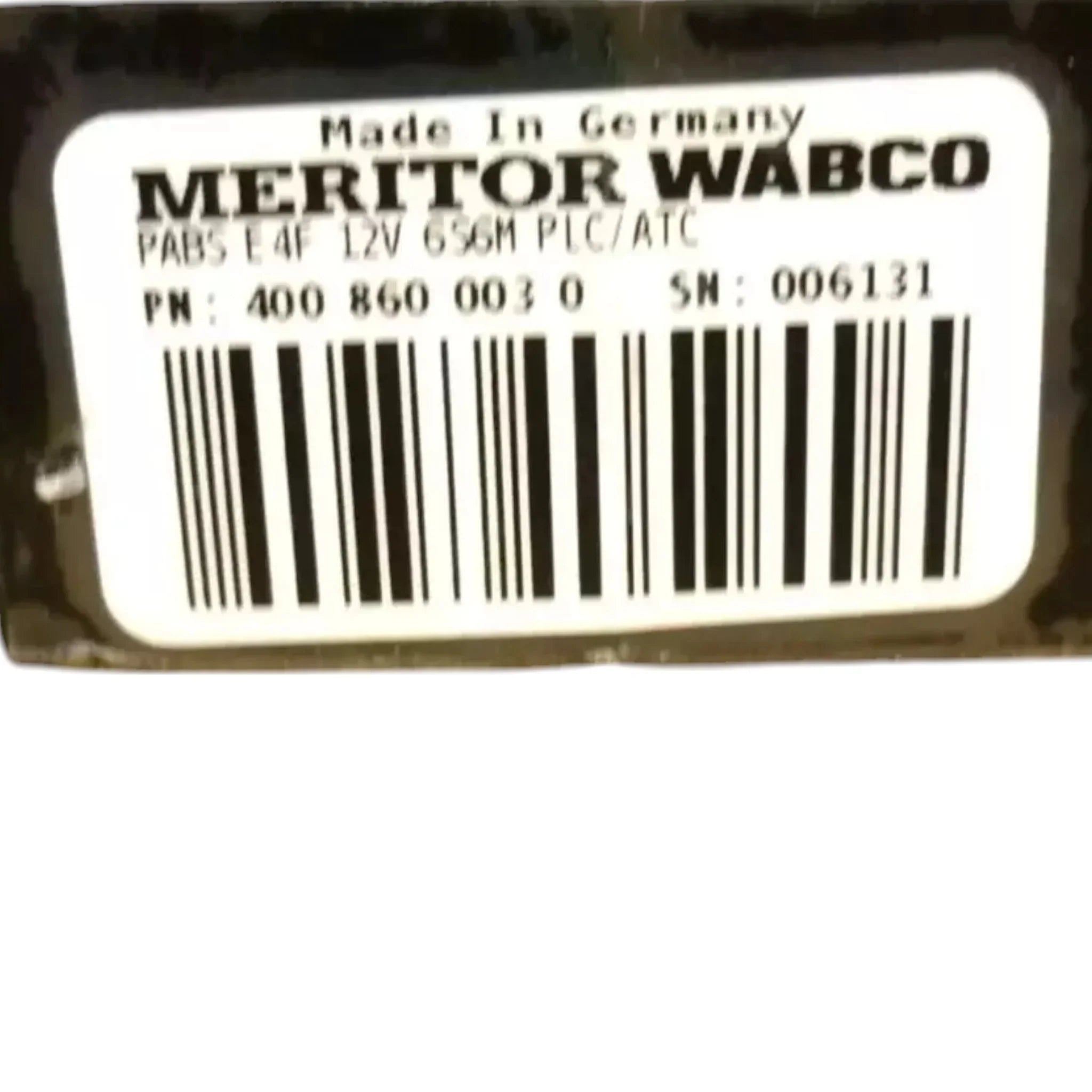 4008600030 Genuine Wabco ABC Electronic Control Unit E4F 12V