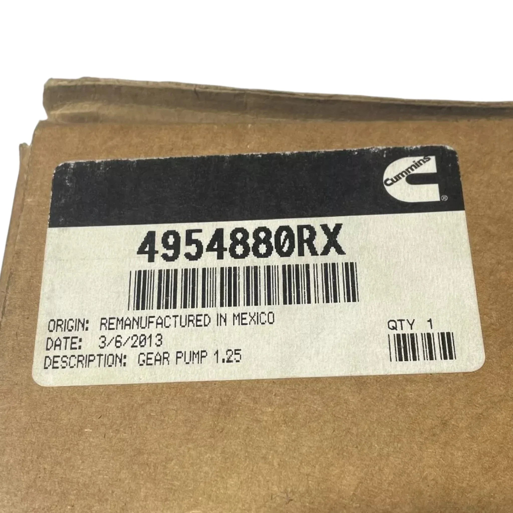 4010253 Genuine Cummins Fuel Pump Gear