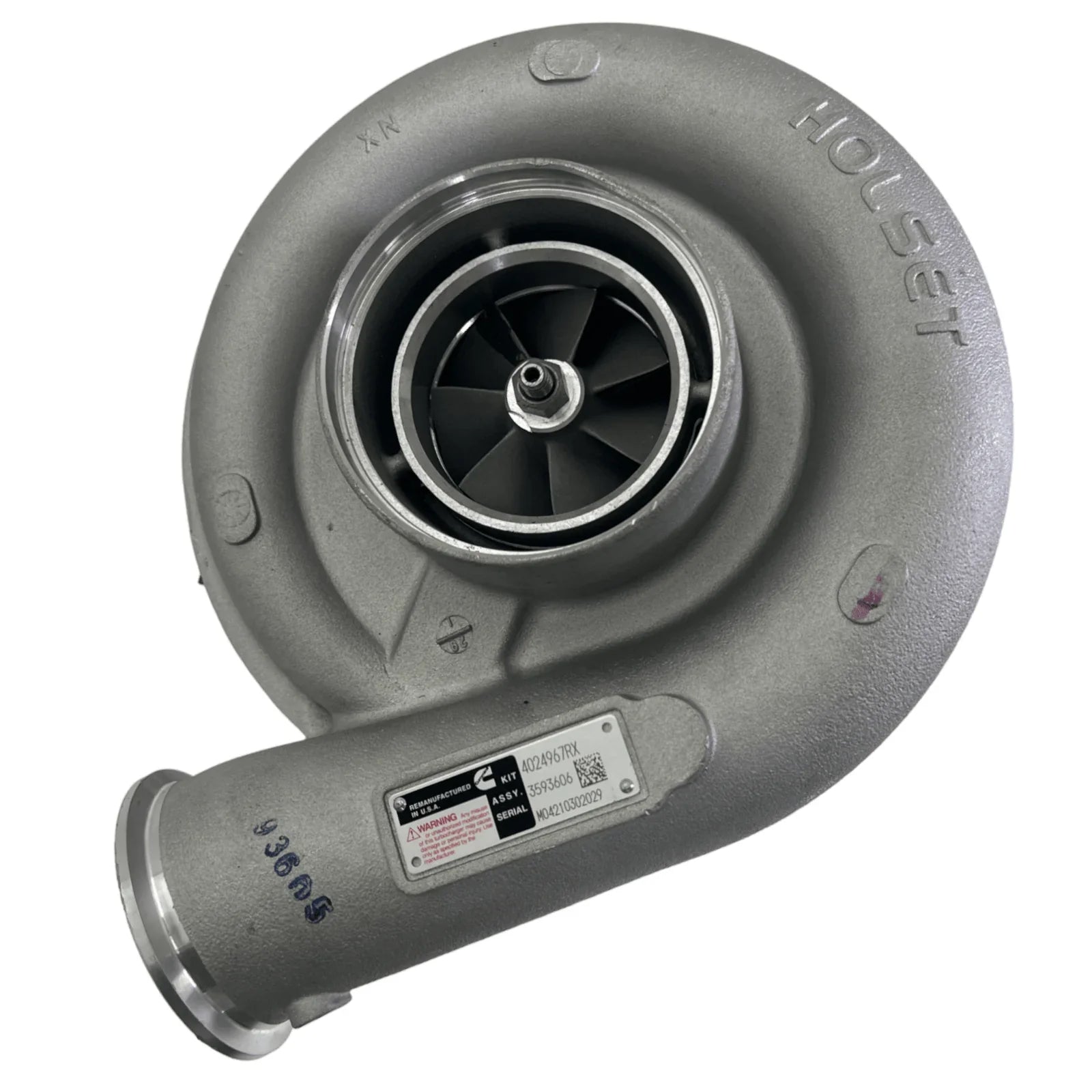 4024967RX Genuine Cummins Turbocharger HX55