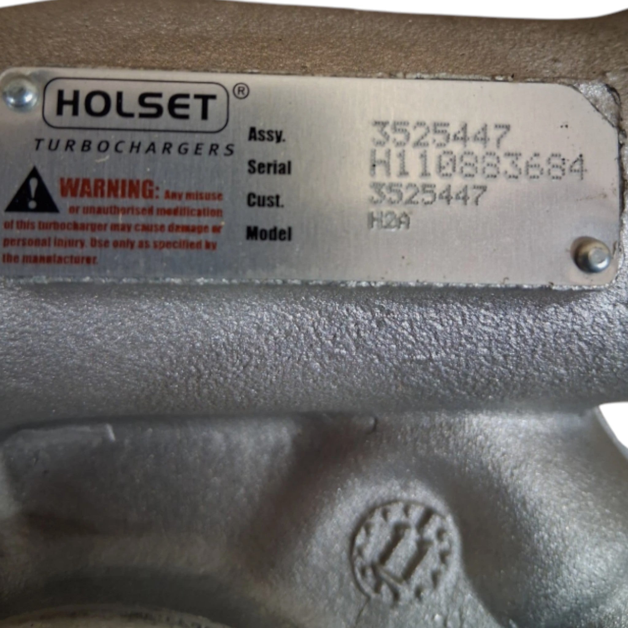 4033182h Cummins Turbocharger