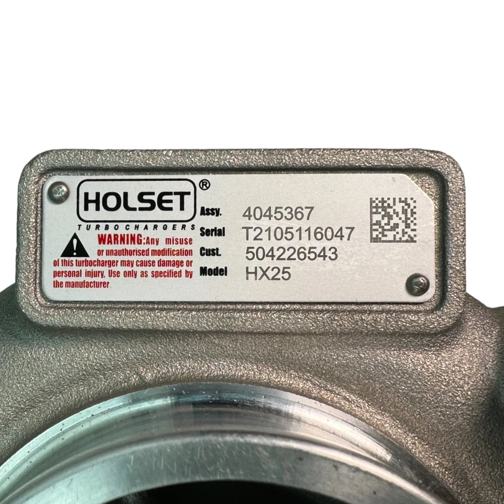 4045367 Genuine Cummins Turbocharger HX25
