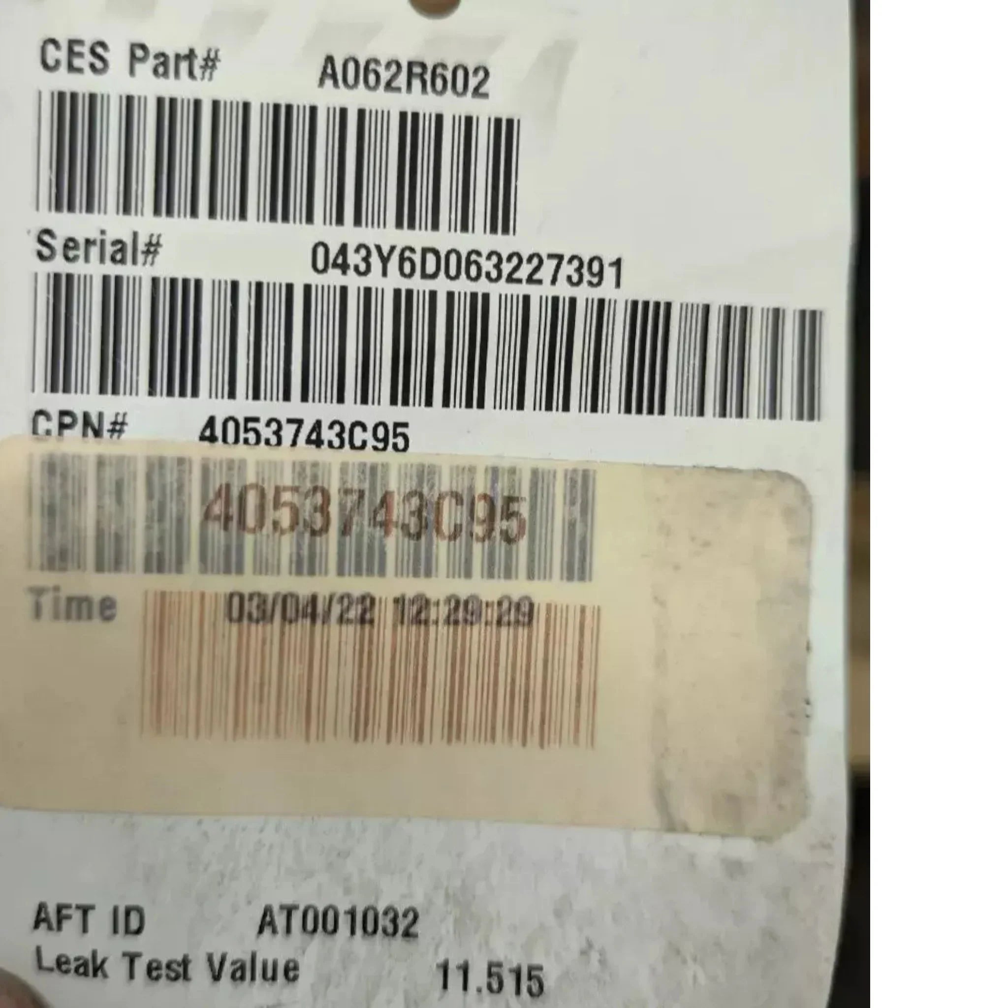 4053743C95 Genuine International Aftertreatment Device