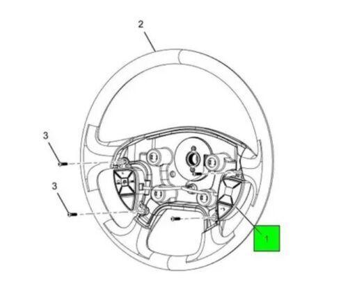 57703C93 Genuine International Steering Wheel Controls