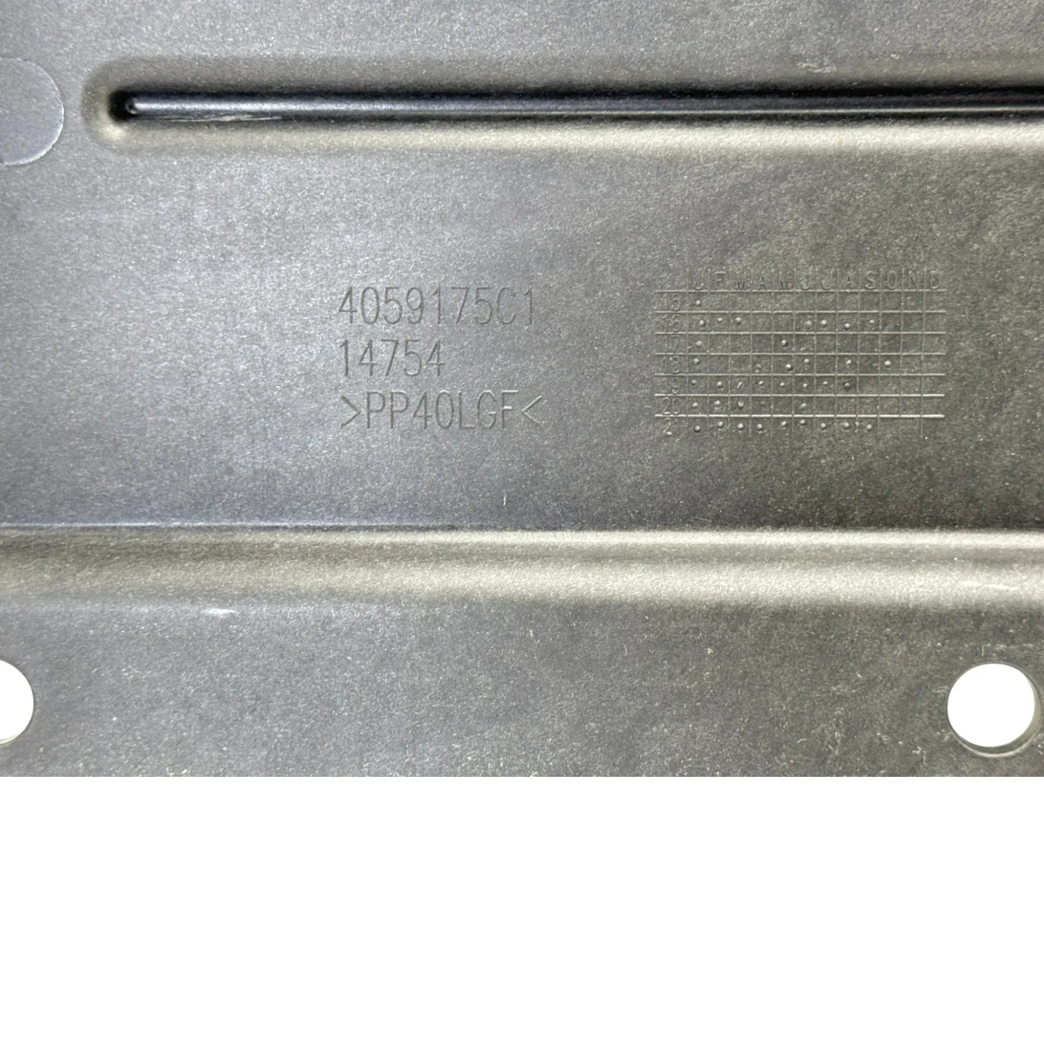 4059175C1 Genuine International Tray Battery Plastic