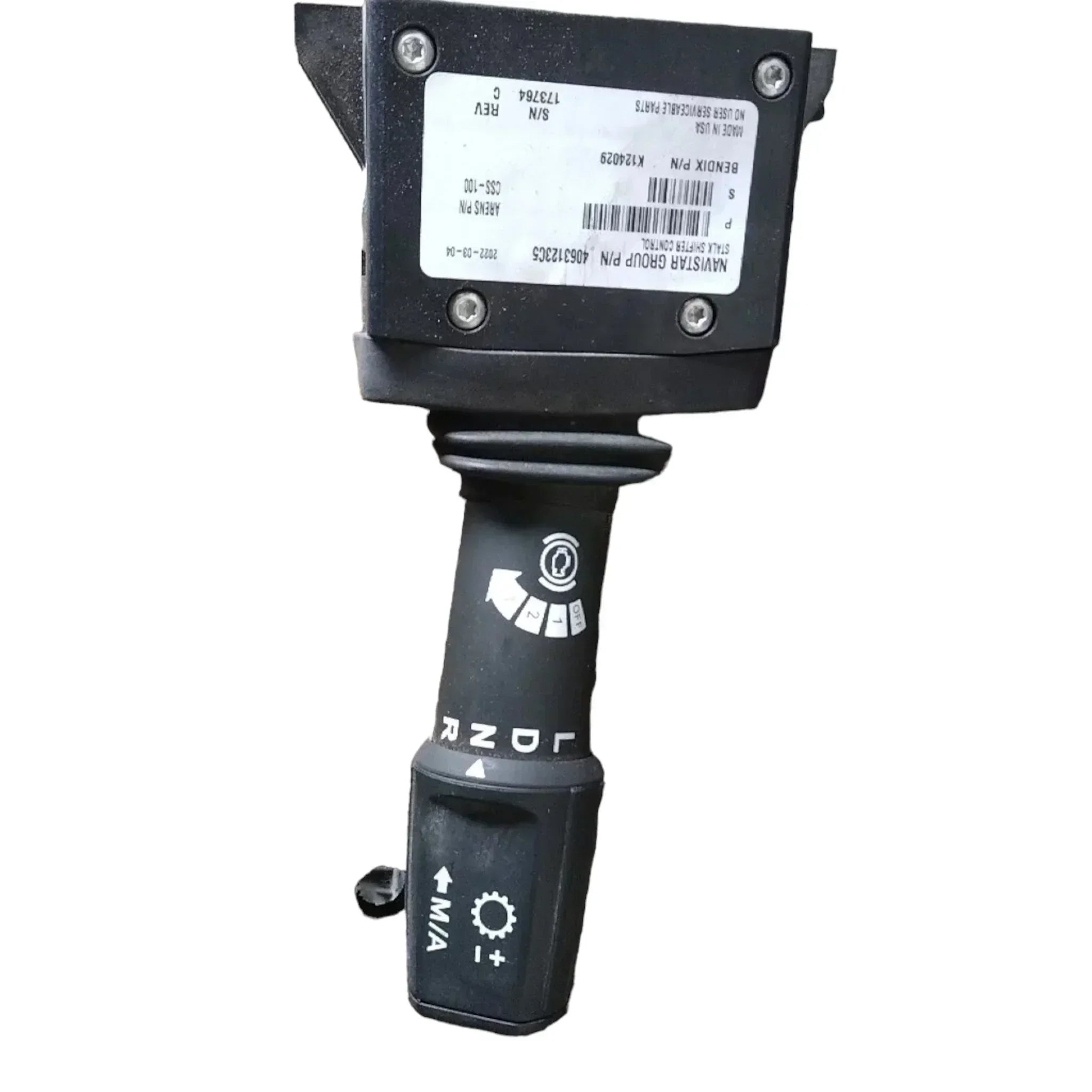 4063123C2 Genuine International Universal Stalk Shifter Used