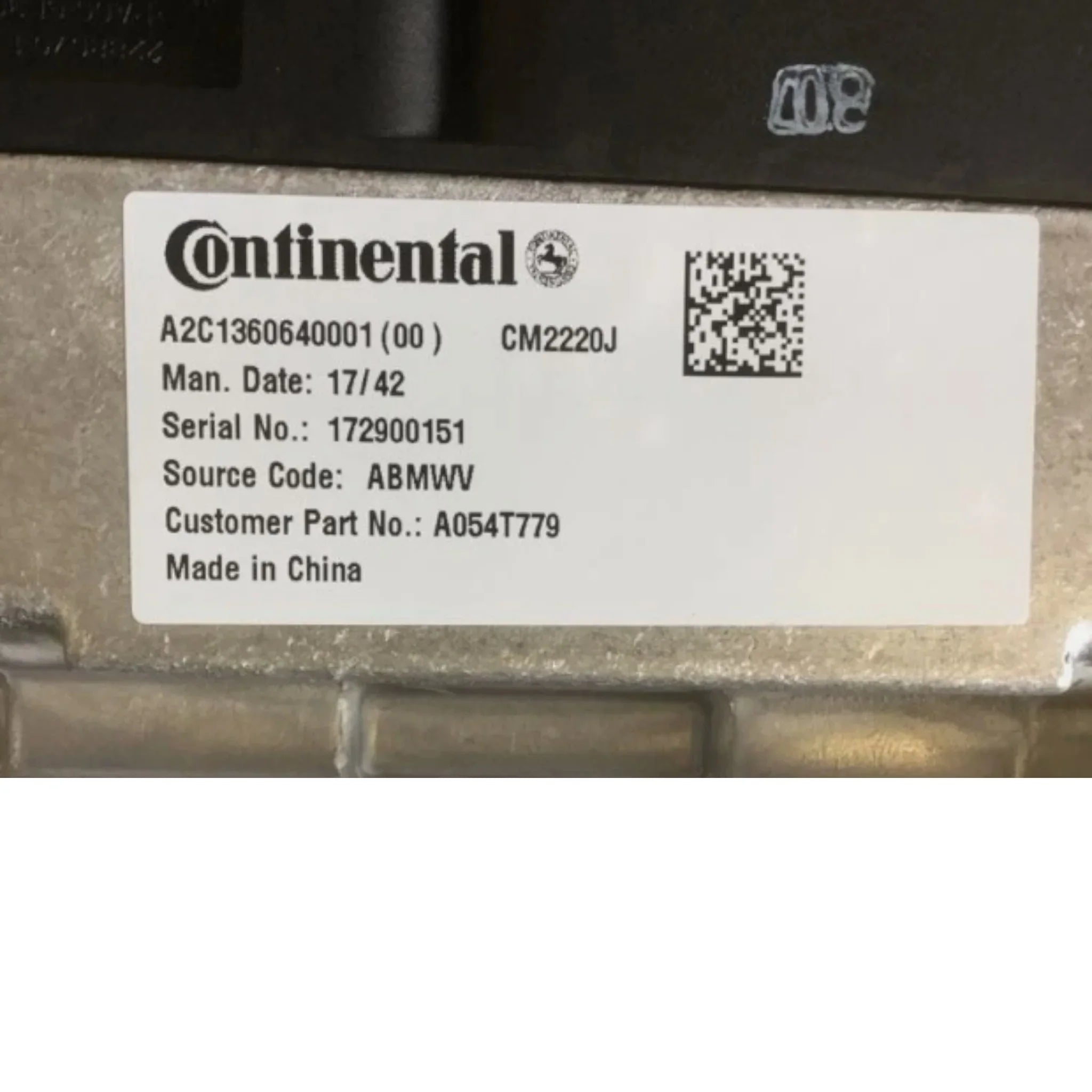 4063287C2 Cummins Control module