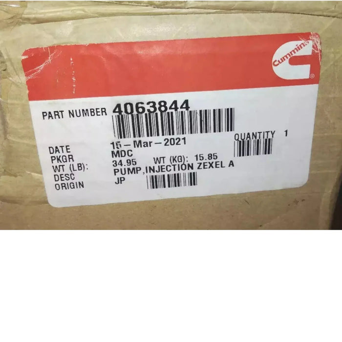 4063844NX Genuine Cummins Fuel Injection Pump